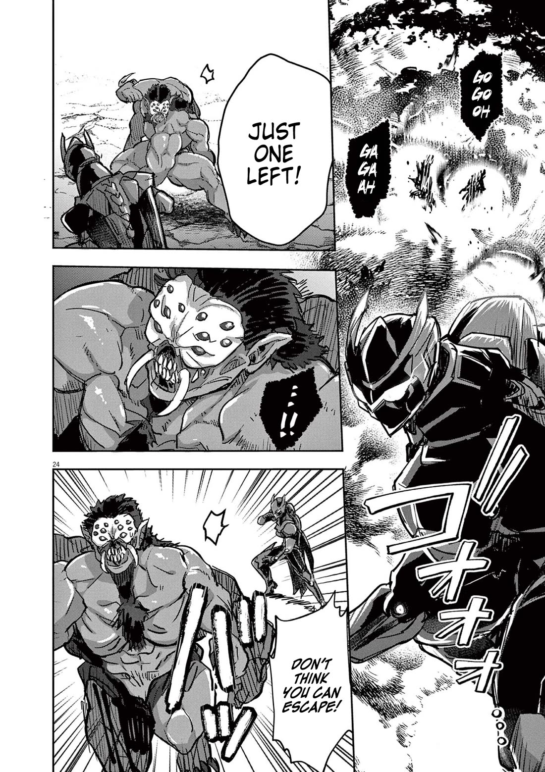 Regarding the Destruction of the Destruction Flag as a Result of a Nichiasa-Loving Otaku Being Reincarnated as a Villainous Student. Chapter 6 page 24 - Chapter 6: Yuugo VS Spider Monster