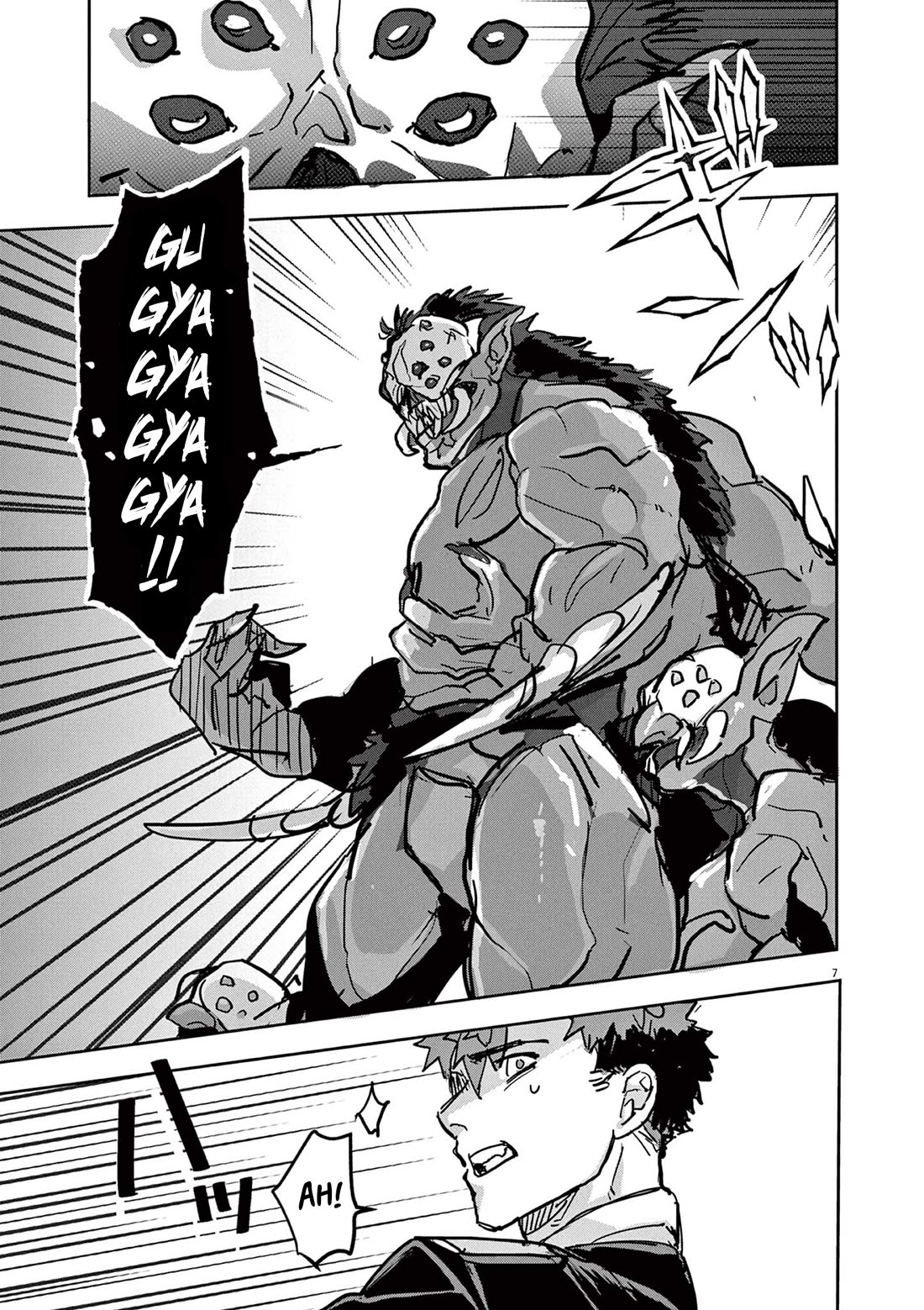 Regarding the Destruction of the Destruction Flag as a Result of a Nichiasa-Loving Otaku Being Reincarnated as a Villainous Student. Chapter 6 page 7 - Chapter 6: Yuugo VS Spider Monster