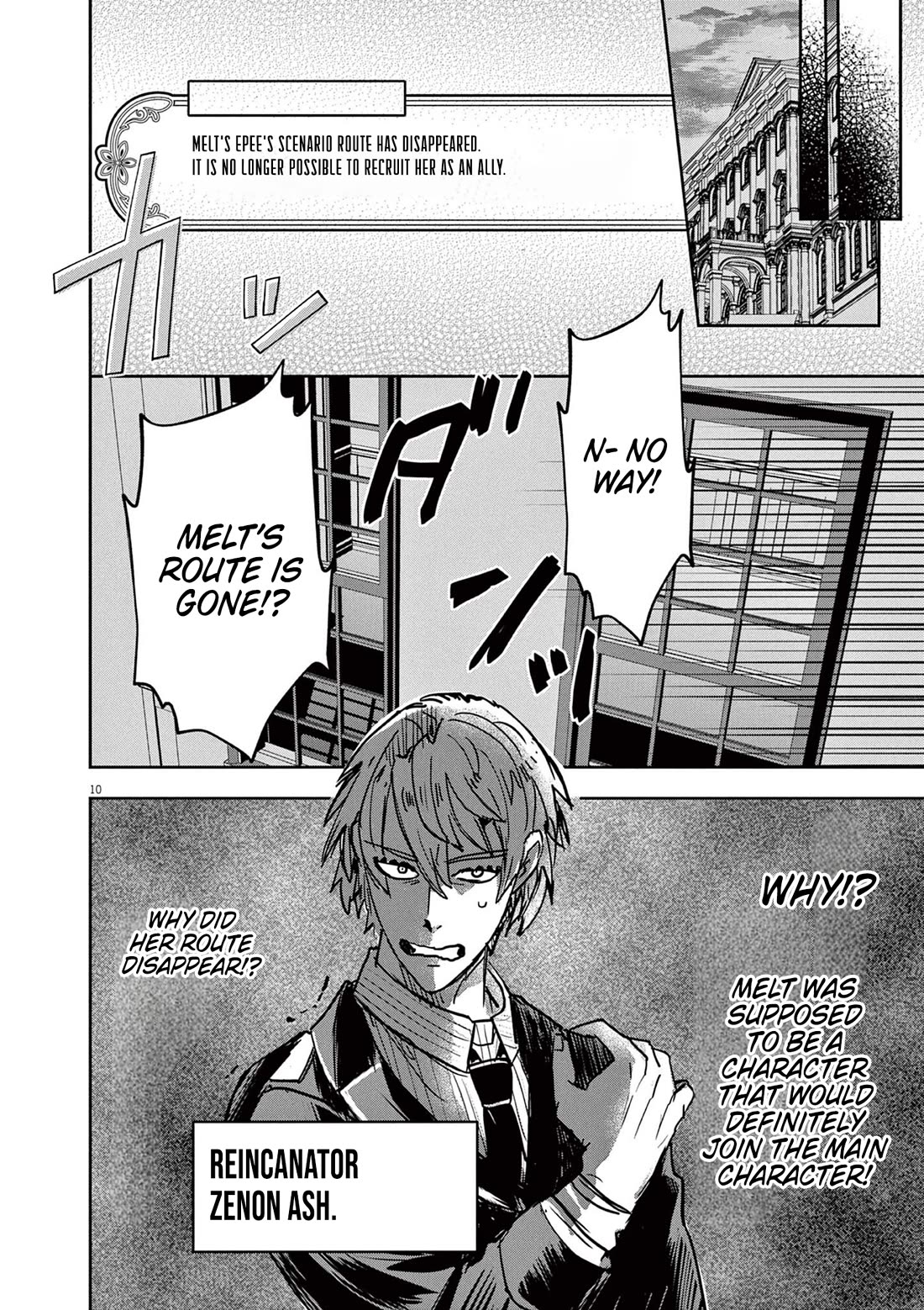 Regarding the Destruction of the Destruction Flag as a Result of a Nichiasa-Loving Otaku Being Reincarnated as a Villainous Student. Chapter 7 page 10 - Chapter 7: The Beginning of the Next Turmoil!
