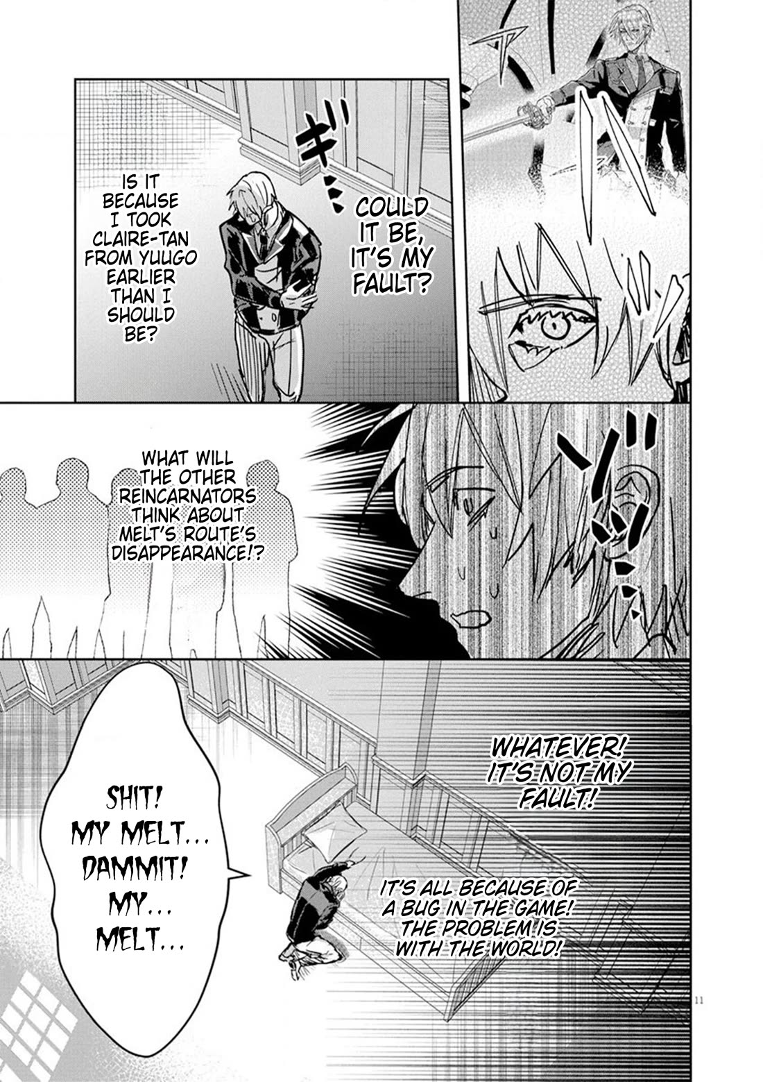 Regarding the Destruction of the Destruction Flag as a Result of a Nichiasa-Loving Otaku Being Reincarnated as a Villainous Student. Chapter 7 page 11 - Chapter 7: The Beginning of the Next Turmoil!