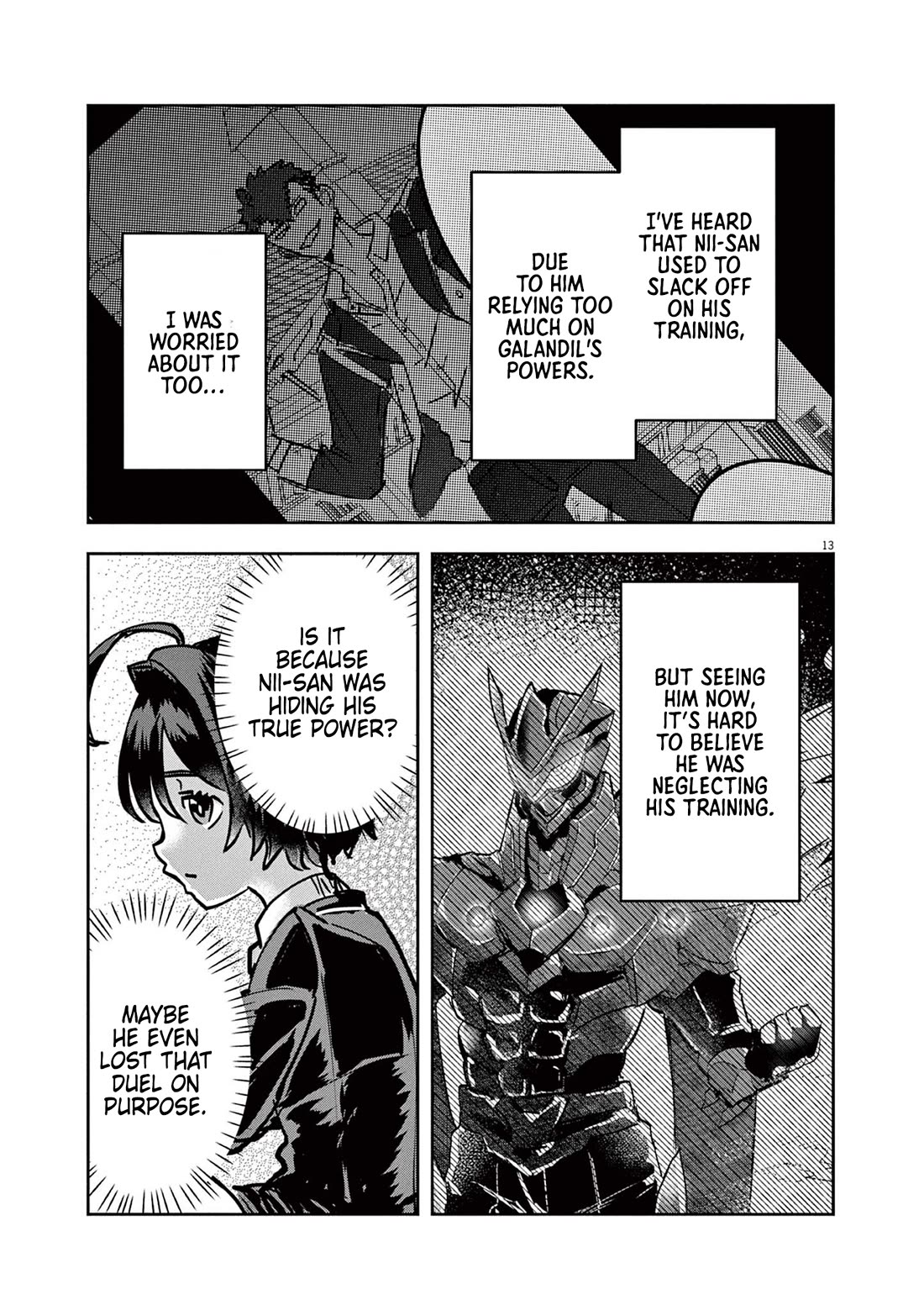 Regarding the Destruction of the Destruction Flag as a Result of a Nichiasa-Loving Otaku Being Reincarnated as a Villainous Student. Chapter 7 page 13 - Chapter 7: The Beginning of the Next Turmoil!