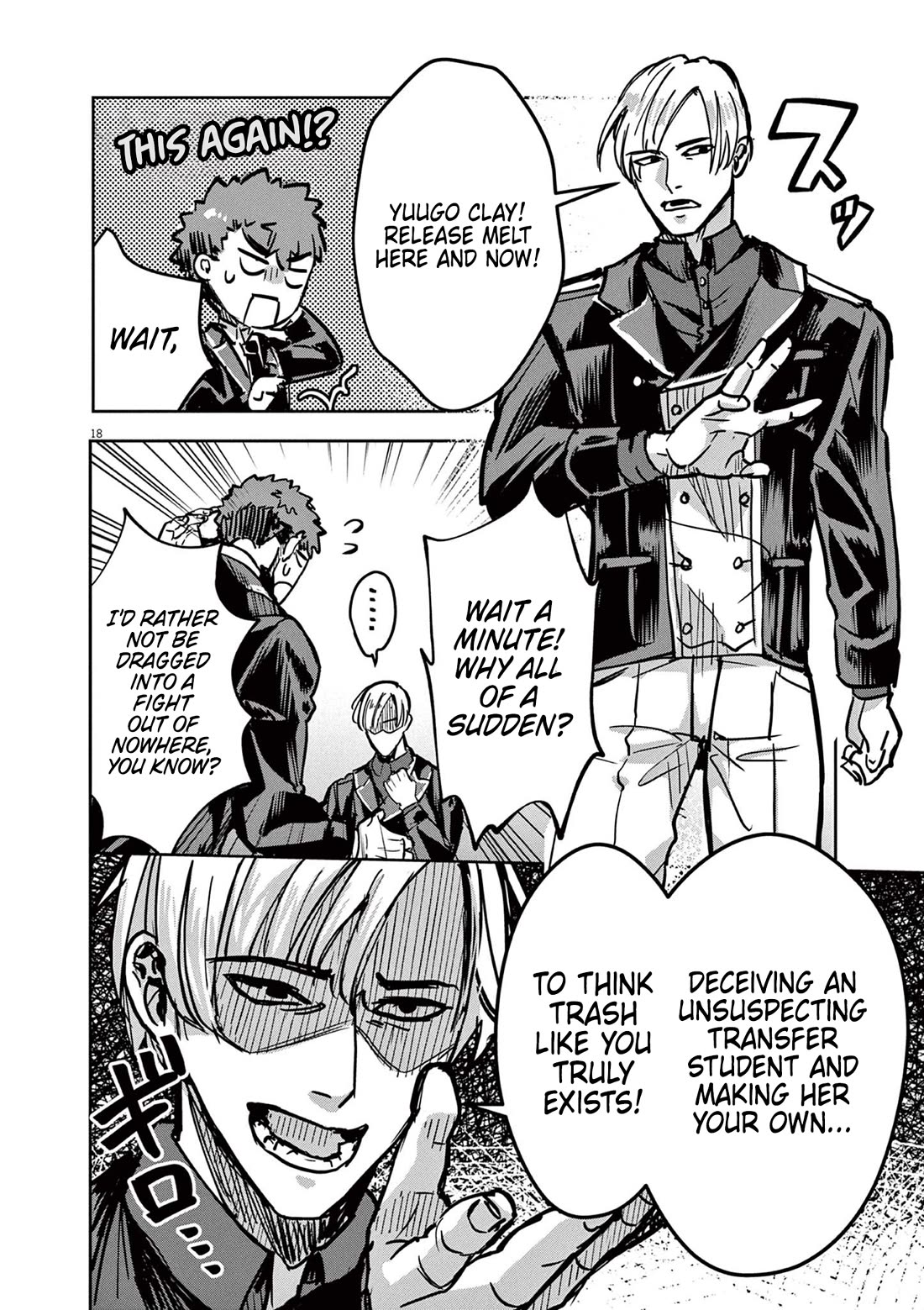 Regarding the Destruction of the Destruction Flag as a Result of a Nichiasa-Loving Otaku Being Reincarnated as a Villainous Student. Chapter 7 page 18 - Chapter 7: The Beginning of the Next Turmoil!