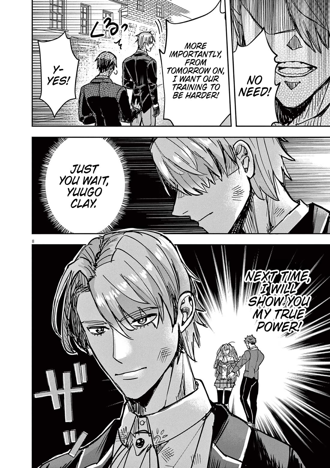 Regarding the Destruction of the Destruction Flag as a Result of a Nichiasa-Loving Otaku Being Reincarnated as a Villainous Student. Chapter 7 page 8 - Chapter 7: The Beginning of the Next Turmoil!
