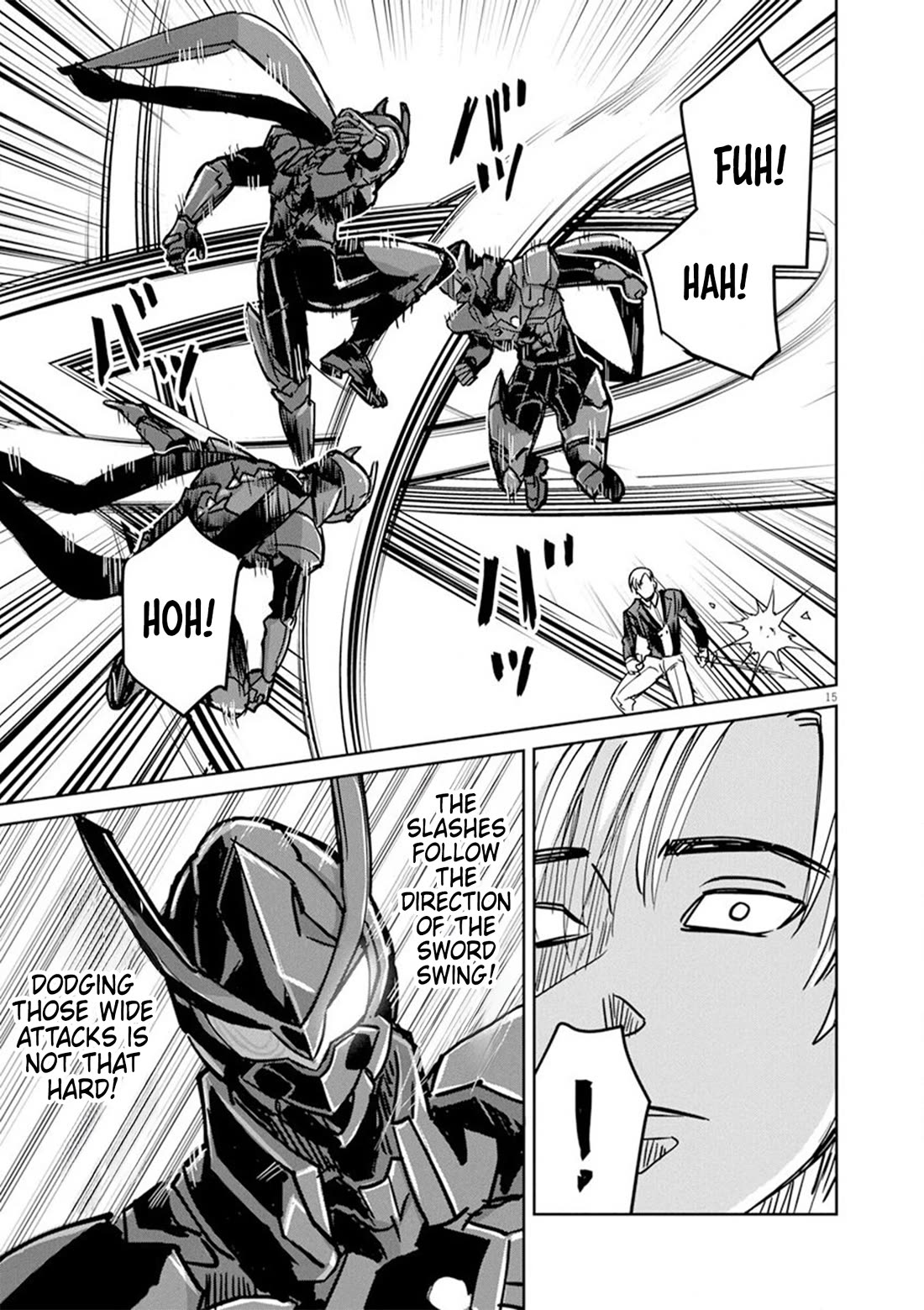 Regarding the Destruction of the Destruction Flag as a Result of a Nichiasa-Loving Otaku Being Reincarnated as a Villainous Student. Chapter 8 page 15 - Chapter 8: The Second Duel is Against a Hypocrite