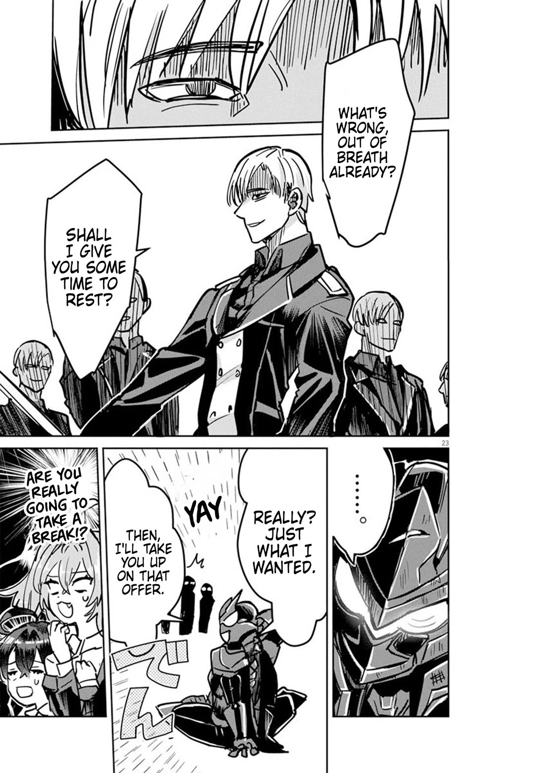 Regarding the Destruction of the Destruction Flag as a Result of a Nichiasa-Loving Otaku Being Reincarnated as a Villainous Student. Chapter 8 page 22 - Chapter 8: The Second Duel is Against a Hypocrite