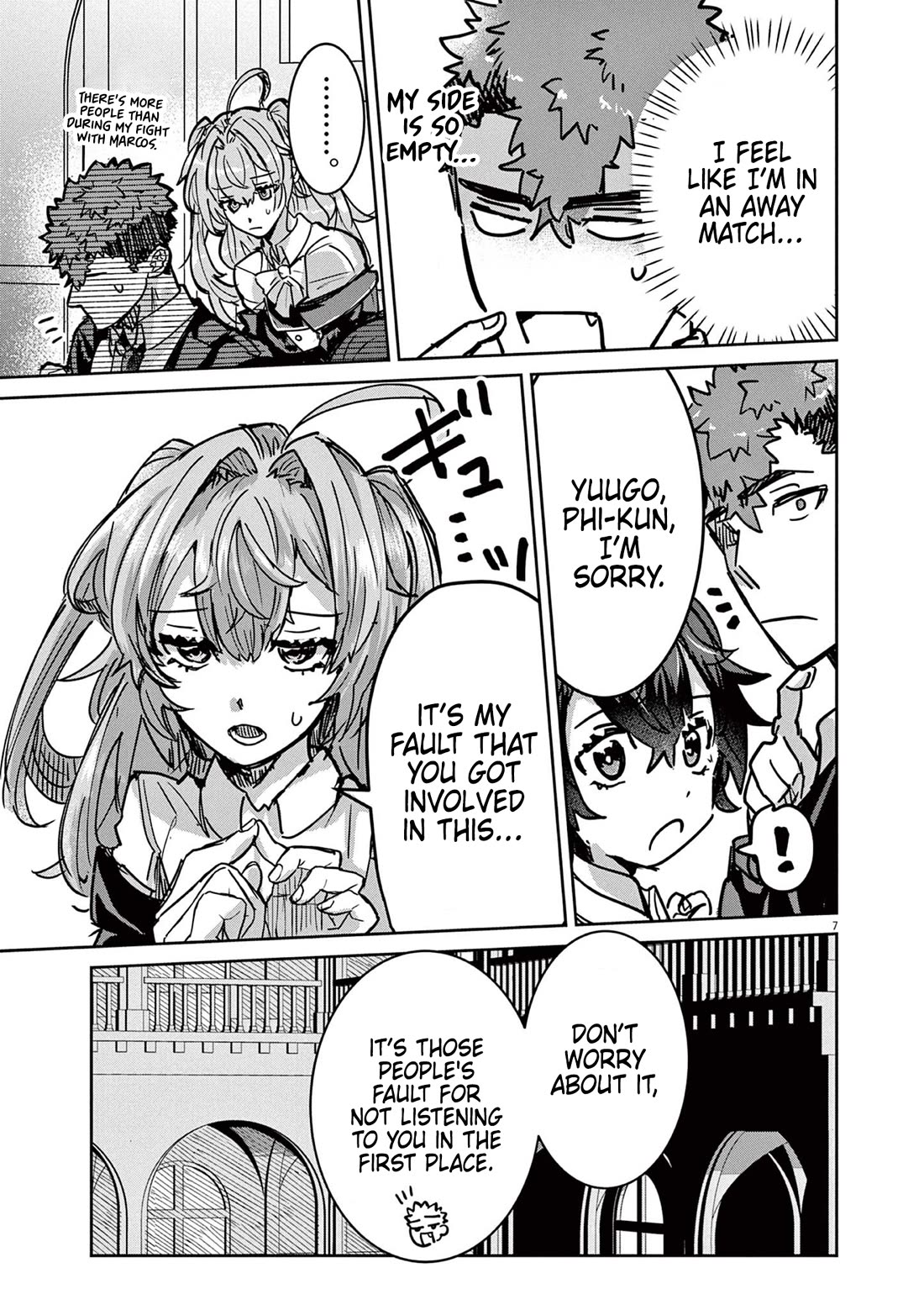 Regarding the Destruction of the Destruction Flag as a Result of a Nichiasa-Loving Otaku Being Reincarnated as a Villainous Student. Chapter 8 page 7 - Chapter 8: The Second Duel is Against a Hypocrite