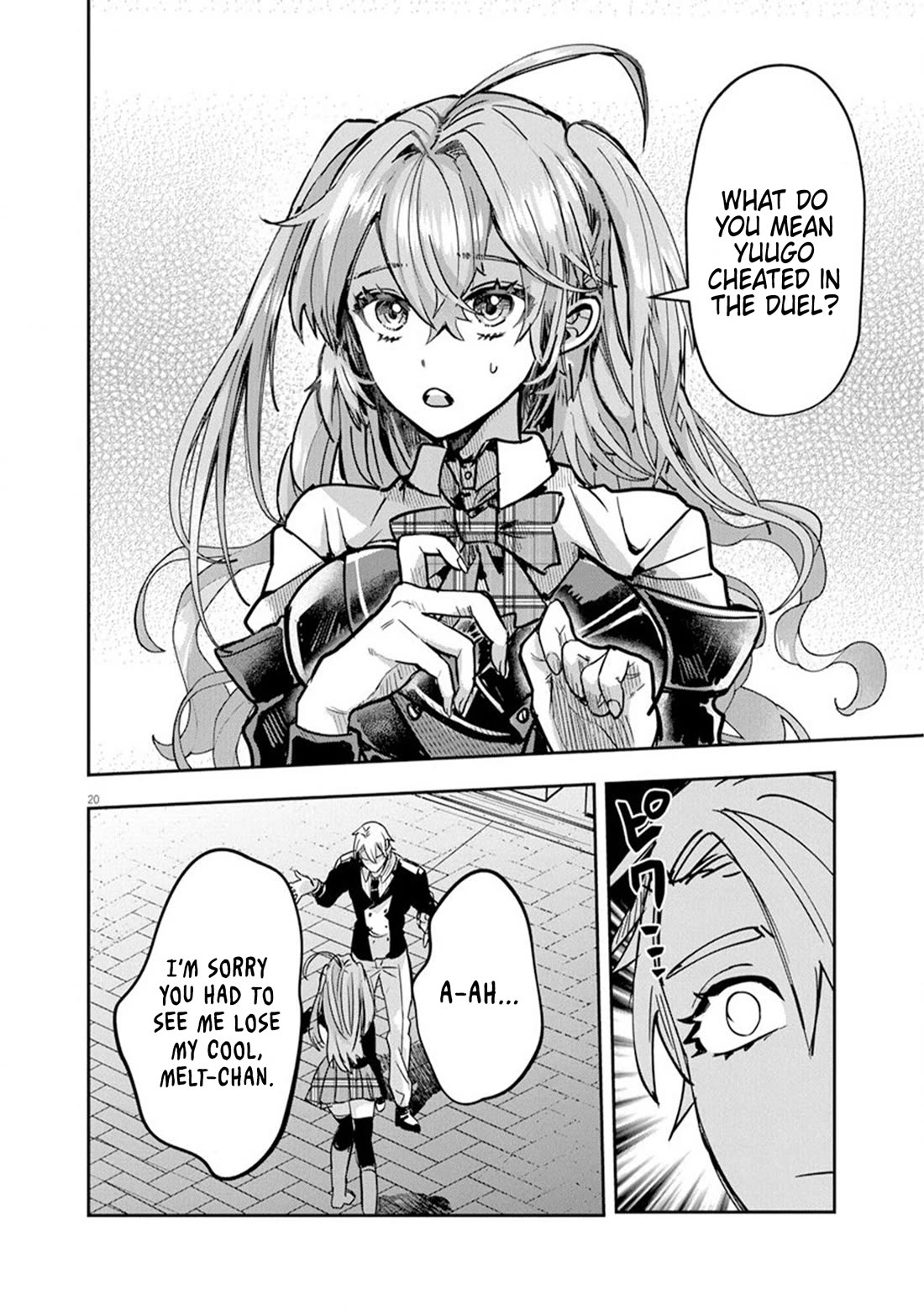 Regarding the Destruction of the Destruction Flag as a Result of a Nichiasa-Loving Otaku Being Reincarnated as a Villainous Student. Chapter 9 page 20 - Chapter 9: Gekigeki! My exciting fighting style!!