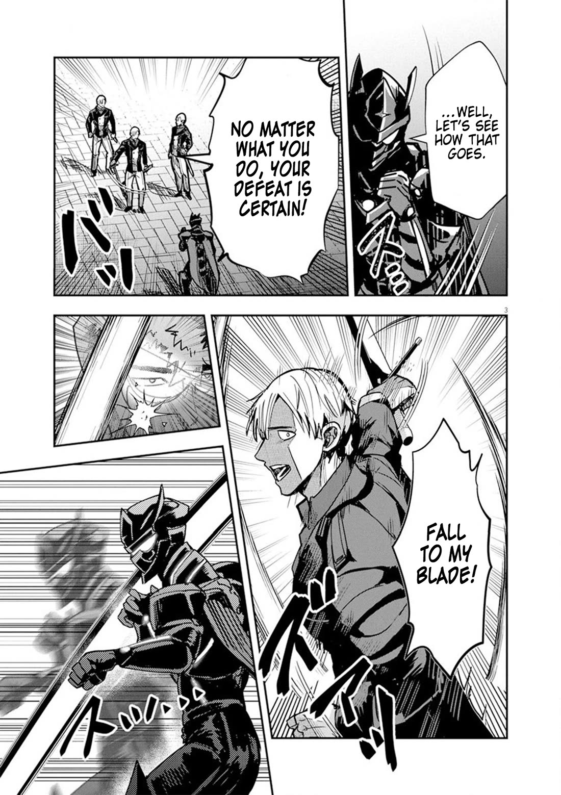 Regarding the Destruction of the Destruction Flag as a Result of a Nichiasa-Loving Otaku Being Reincarnated as a Villainous Student. Chapter 9 page 3 - Chapter 9: Gekigeki! My exciting fighting style!!
