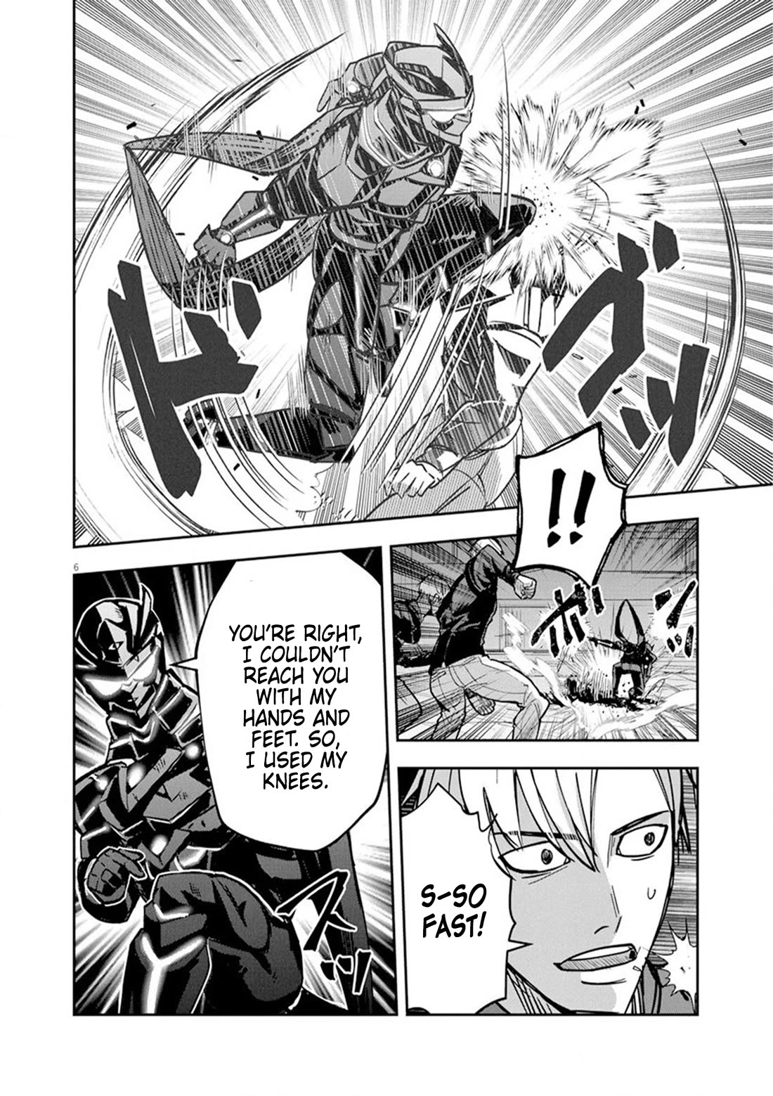 Regarding the Destruction of the Destruction Flag as a Result of a Nichiasa-Loving Otaku Being Reincarnated as a Villainous Student. Chapter 9 page 6 - Chapter 9: Gekigeki! My exciting fighting style!!
