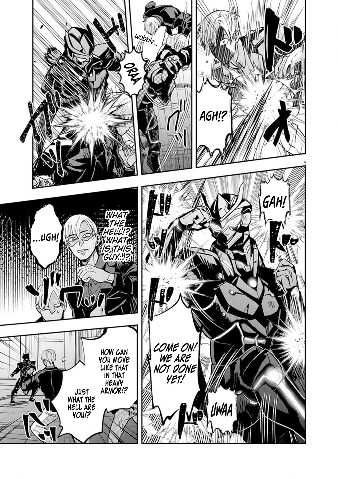 Regarding the Destruction of the Destruction Flag as a Result of a Nichiasa-Loving Otaku Being Reincarnated as a Villainous Student. Chapter 9 page 9 - Chapter 9: Gekigeki! My exciting fighting style!!