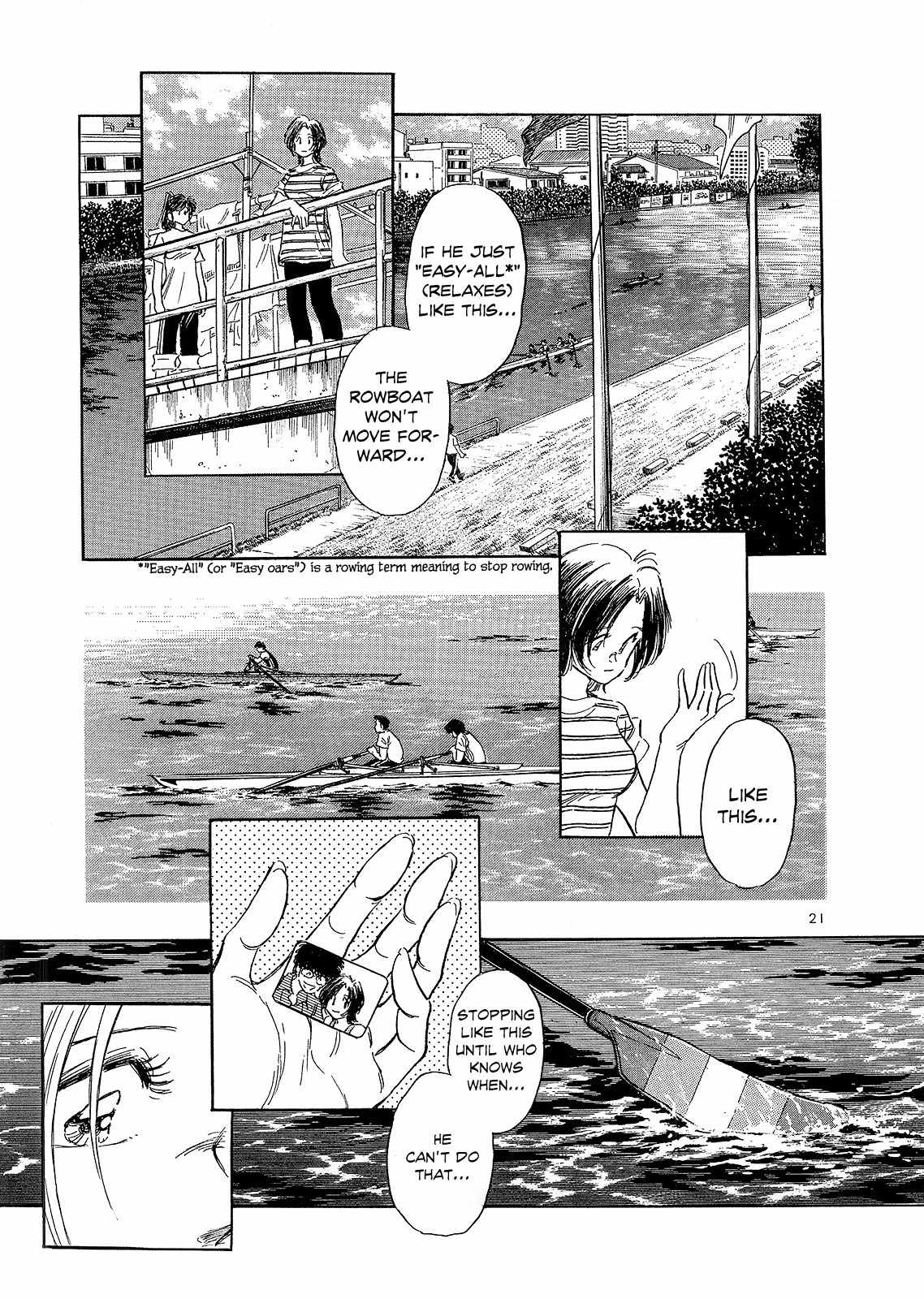 Regatta Chapter 2 page 22 - Chapter 2: If He Doesn't Start Rowing
