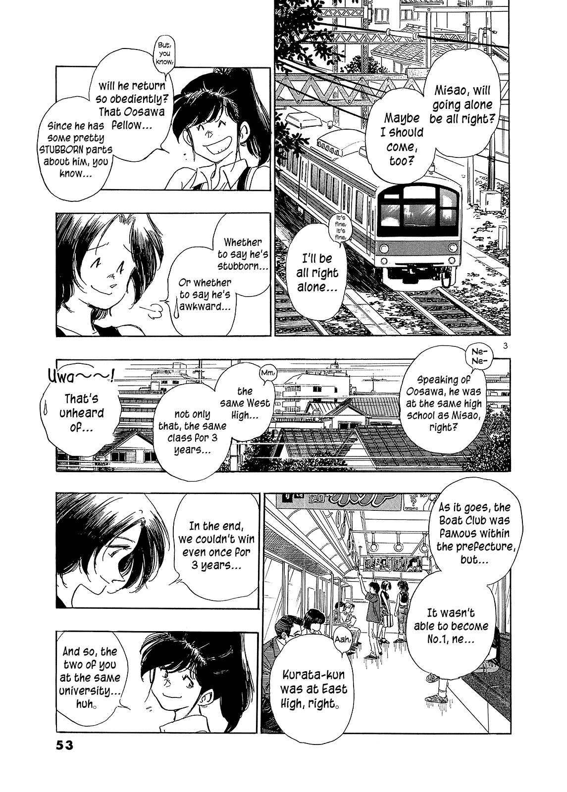Regatta Chapter 3 page 5 - Chapter 3: As I Thought, I...