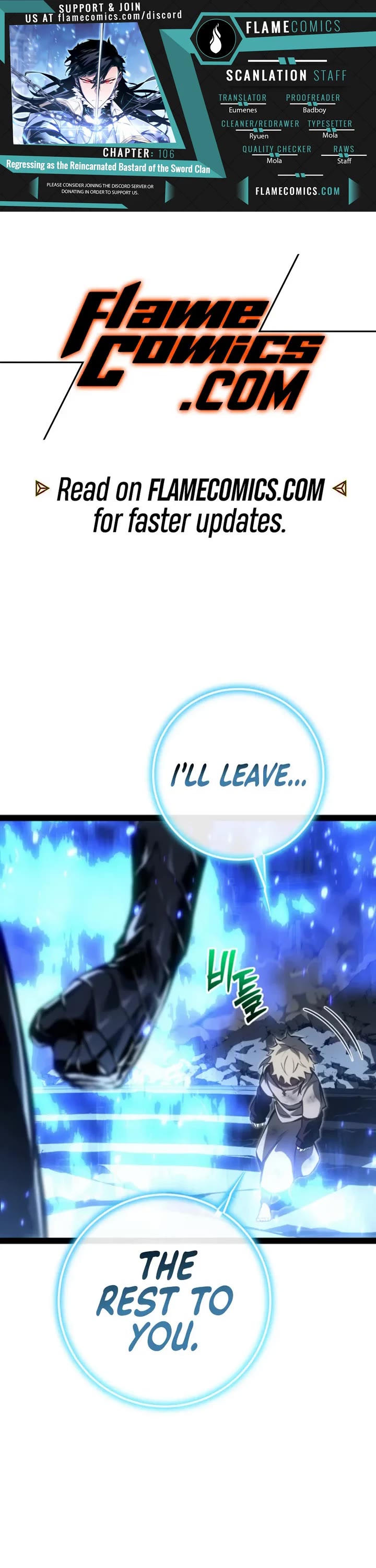 Regressing As The Reincarnated Bastard Of The Sword Clan Chapter 106 page 1 - Chapter 106