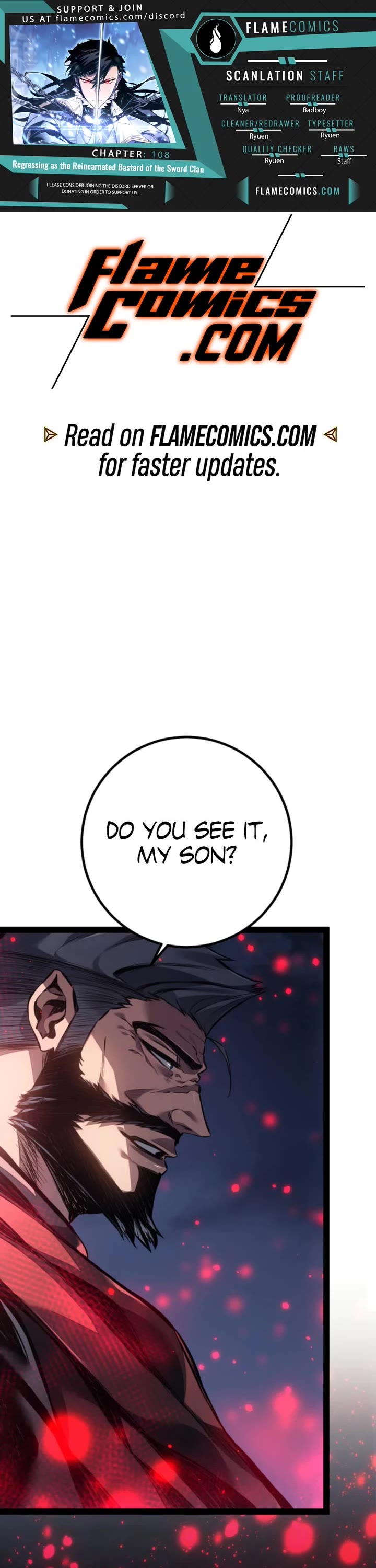 Regressing As The Reincarnated Bastard Of The Sword Clan Chapter 108 page 1 - Chapter 108