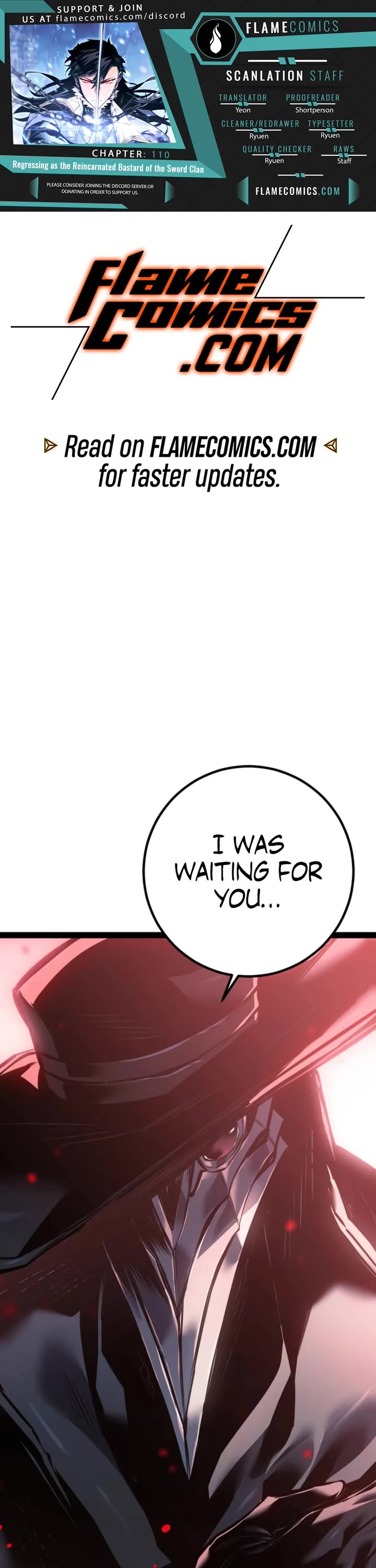 Regressing As The Reincarnated Bastard Of The Sword Clan Chapter 110 page 1 - Chapter 110