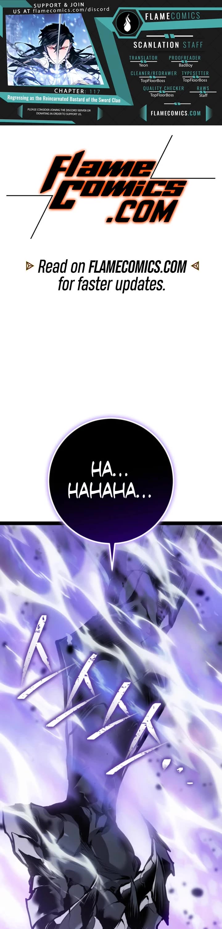 Regressing As The Reincarnated Bastard Of The Sword Clan Chapter 117 page 1 - Chapter 117