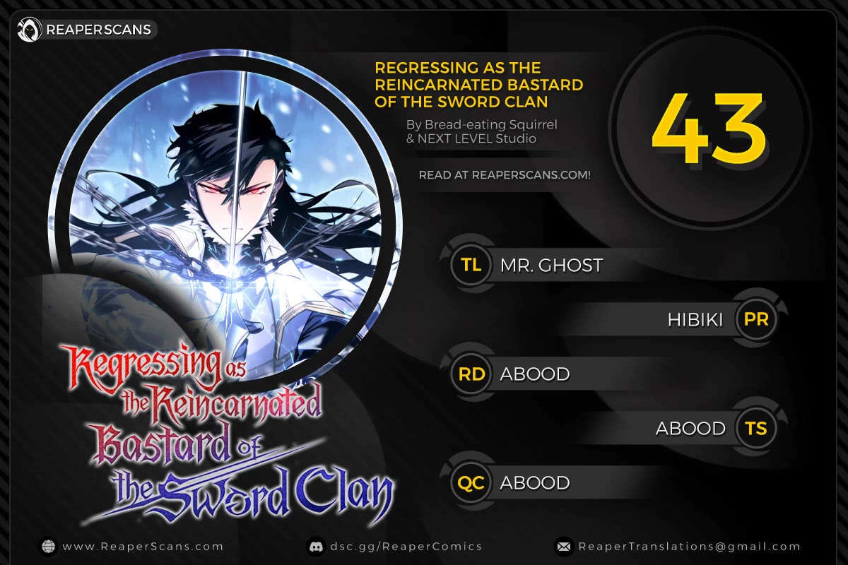 Regressing As The Reincarnated Bastard Of The Sword Clan Chapter 43 page 1 - Chapter 43