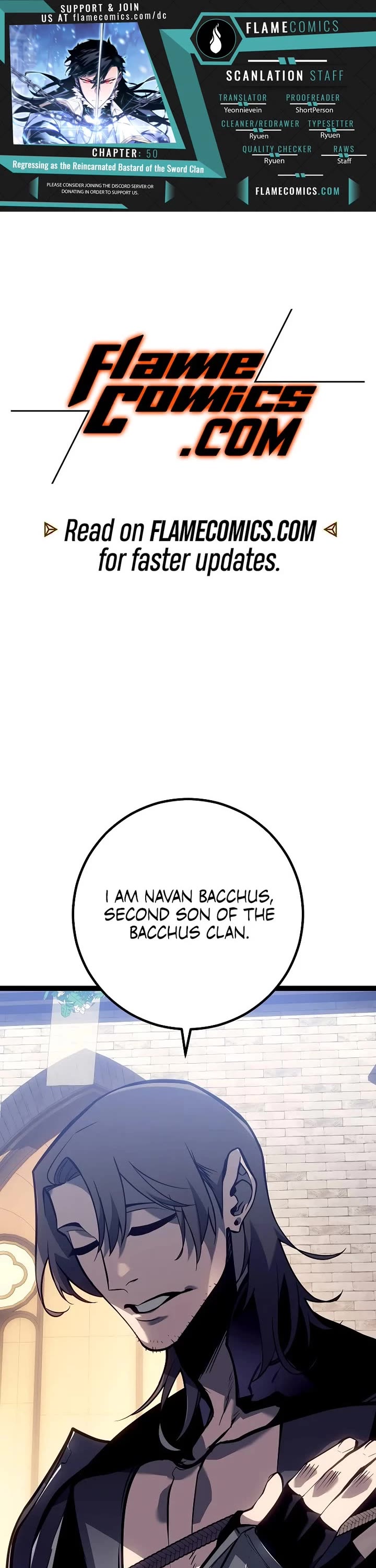 Regressing As The Reincarnated Bastard Of The Sword Clan Chapter 50 page 1 - Chapter 50