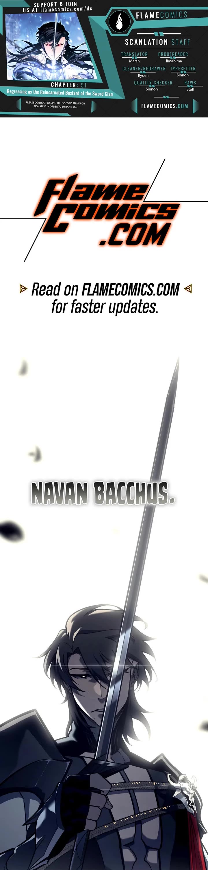 Regressing As The Reincarnated Bastard Of The Sword Clan Chapter 51 page 1 - Chapter 51