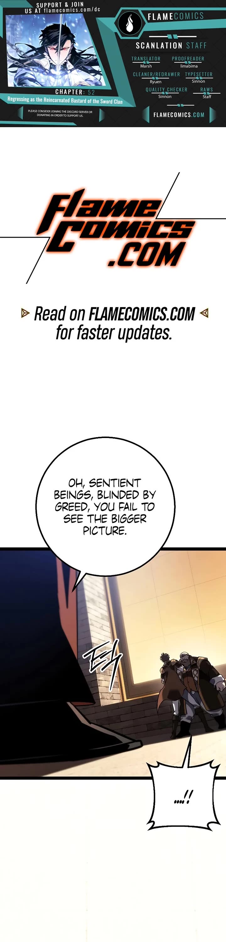 Regressing As The Reincarnated Bastard Of The Sword Clan Chapter 52 page 1 - Chapter 52