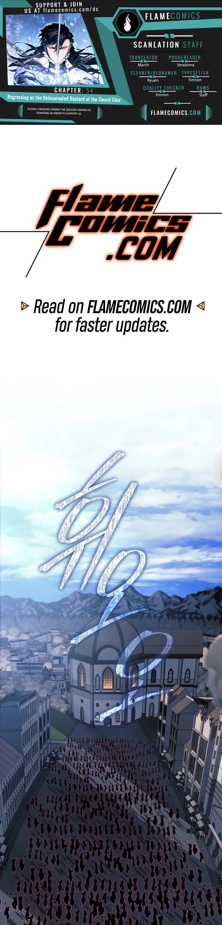 Regressing As The Reincarnated Bastard Of The Sword Clan Chapter 54 page 1 - Chapter 54