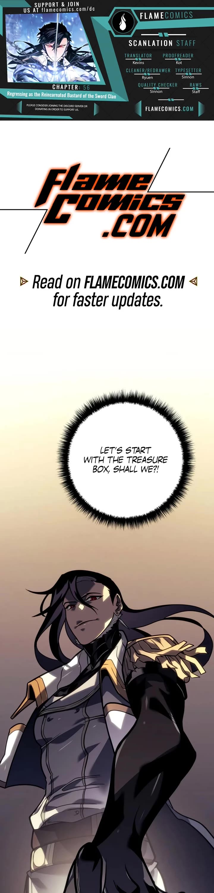 Regressing As The Reincarnated Bastard Of The Sword Clan Chapter 56 page 1 - Chapter 56