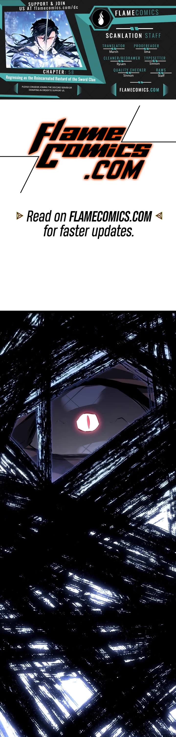 Regressing As The Reincarnated Bastard Of The Sword Clan Chapter 58 page 1 - Chapter 58