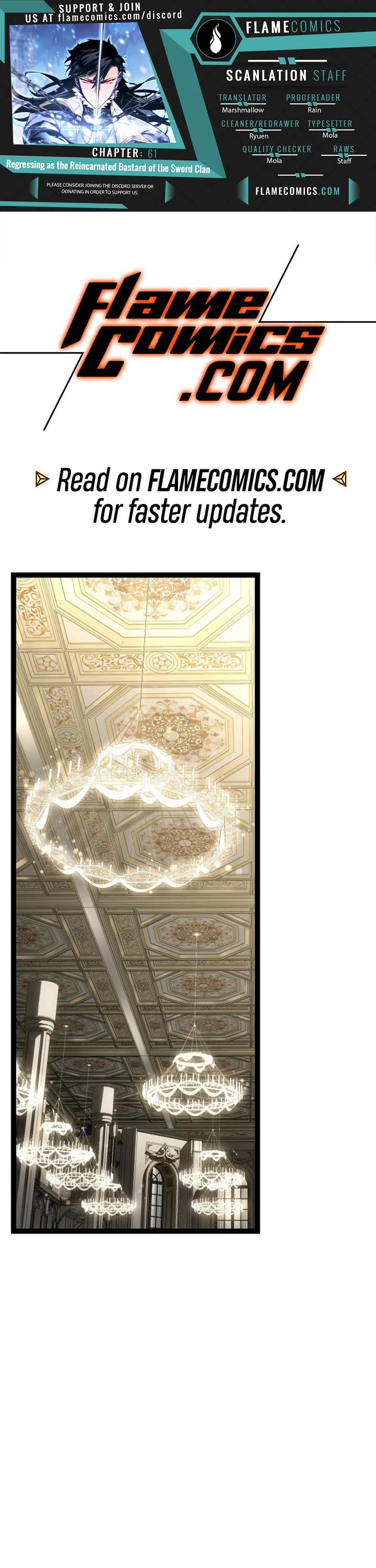 Regressing As The Reincarnated Bastard Of The Sword Clan Chapter 61 page 1 - Chapter 61