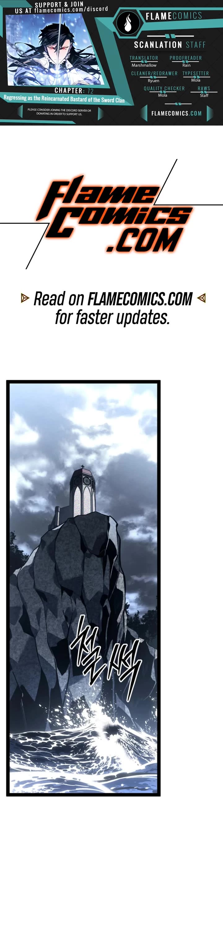 Regressing As The Reincarnated Bastard Of The Sword Clan Chapter 72 page 1 - Chapter 72