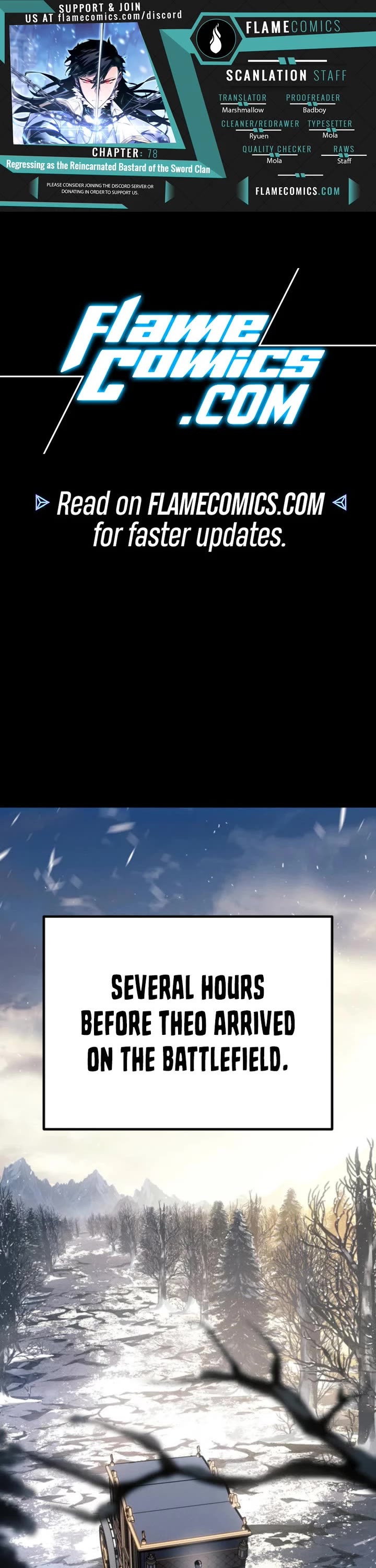 Regressing As The Reincarnated Bastard Of The Sword Clan Chapter 78 page 1 - Chapter 78