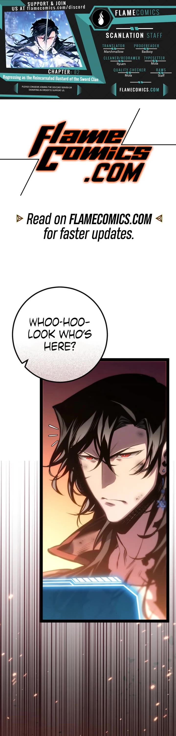 Regressing As The Reincarnated Bastard Of The Sword Clan Chapter 82 page 1 - Chapter 82