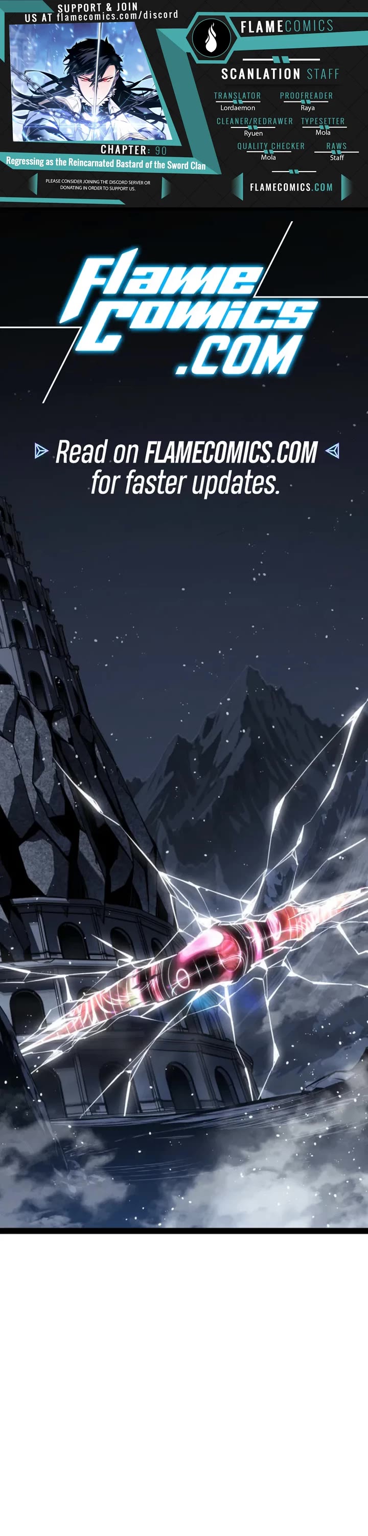 Regressing As The Reincarnated Bastard Of The Sword Clan Chapter 90 page 1 - Chapter 90