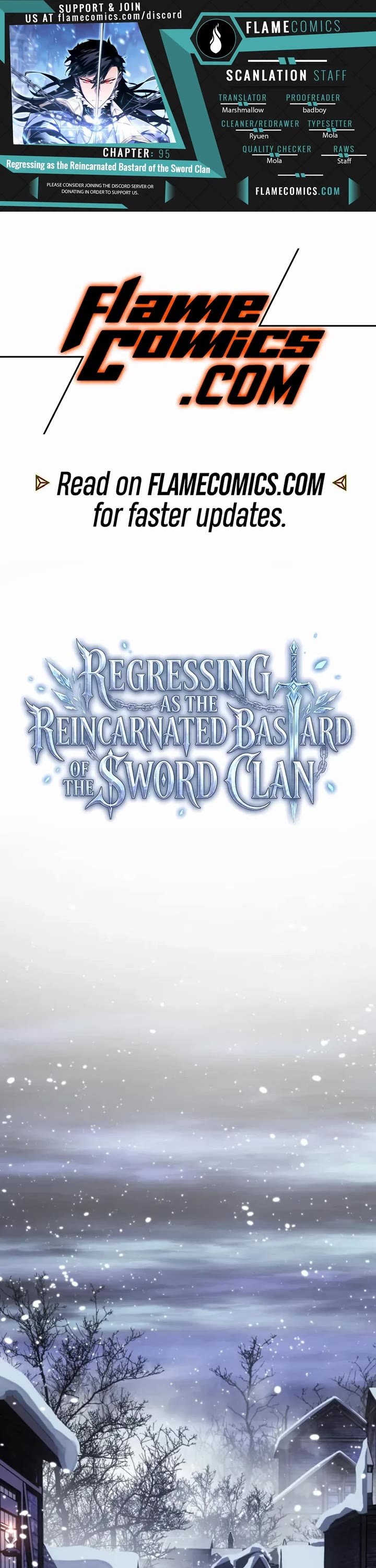 Regressing As The Reincarnated Bastard Of The Sword Clan Chapter 95 page 1 - Chapter 95
