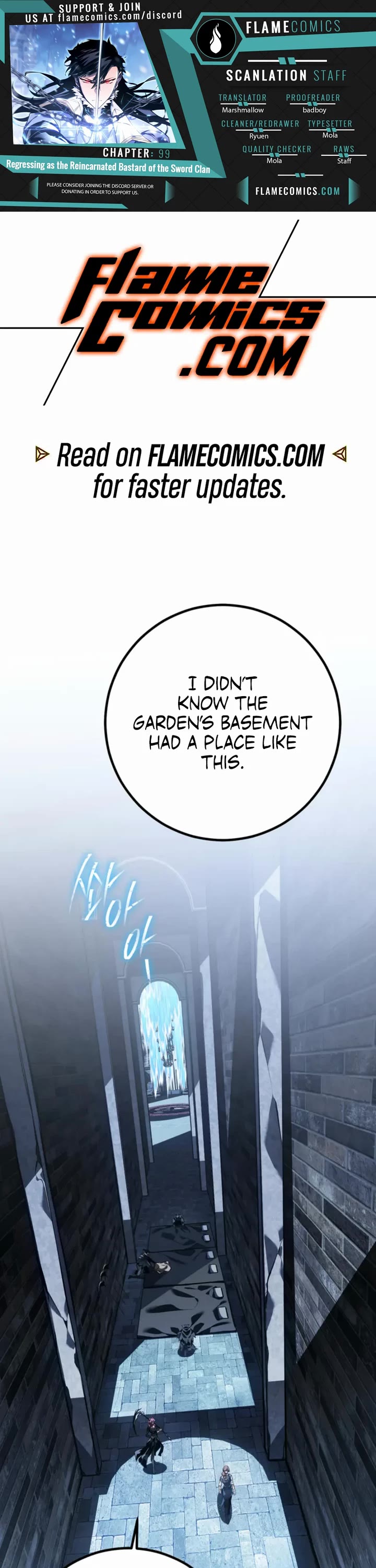 Regressing As The Reincarnated Bastard Of The Sword Clan Chapter 99 page 1 - Chapter 99