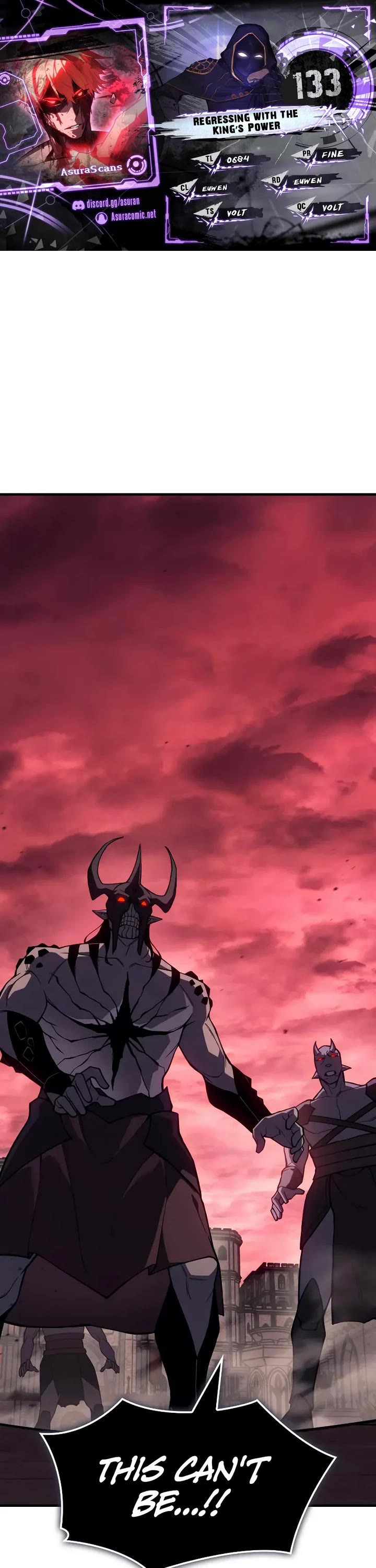 Regressing With the King's Power Chapter 133 page 1 - Chapter 133