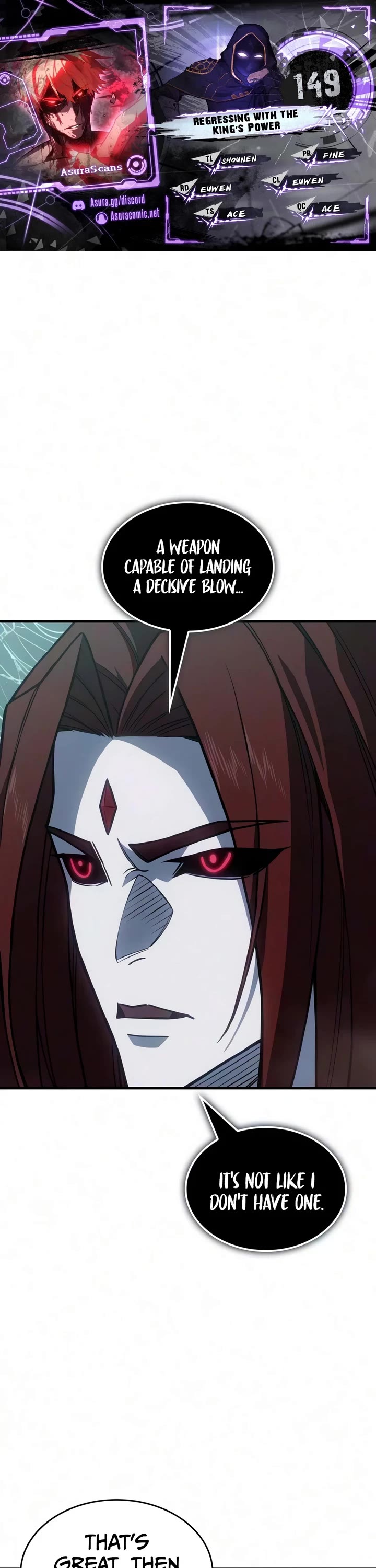 Regressing With the King's Power Chapter 149 page 1 - Chapter 149