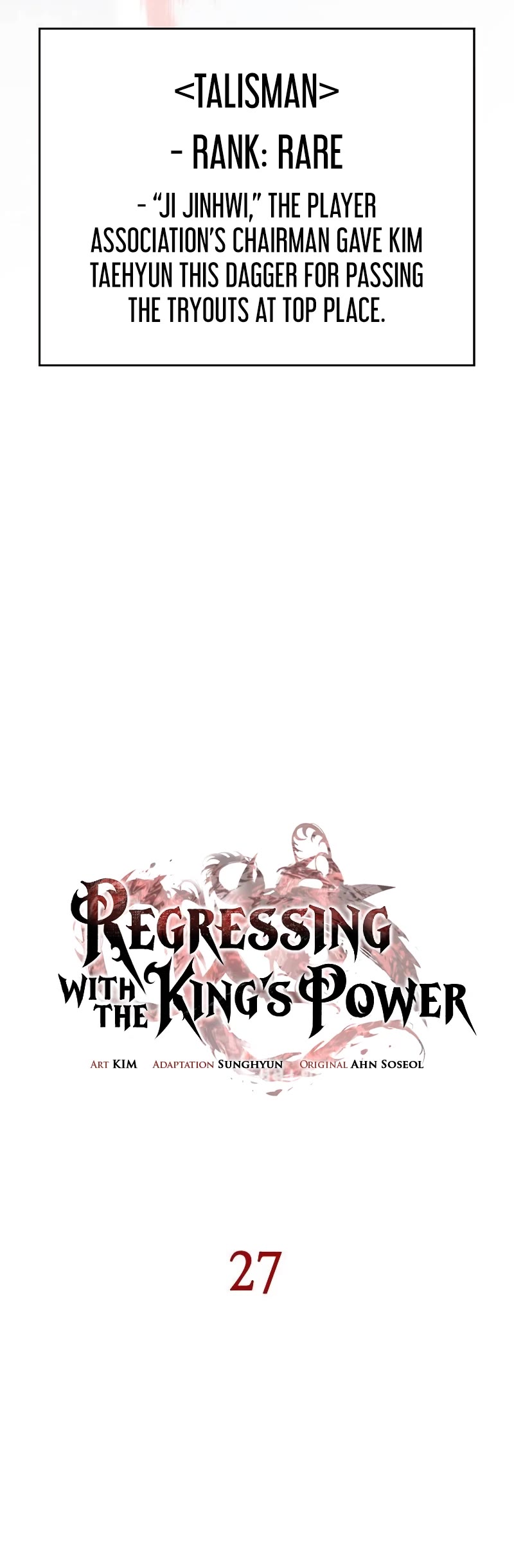 Regressing With the King's Power Chapter 27 page 32 - Chapter 27