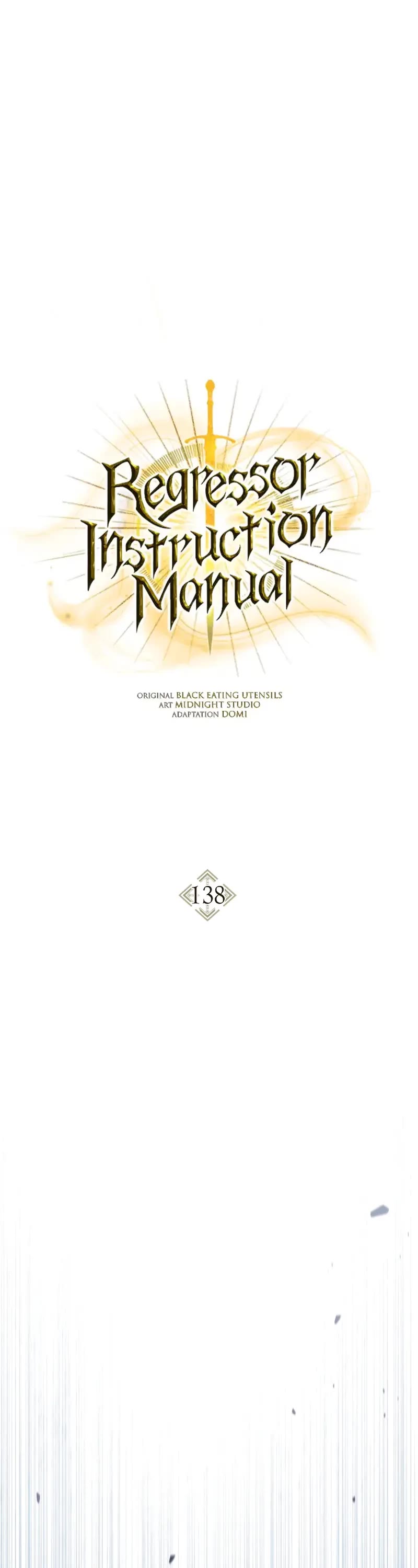 Regressor Instruction Manual Chapter 138 page 14 - Chapter 138