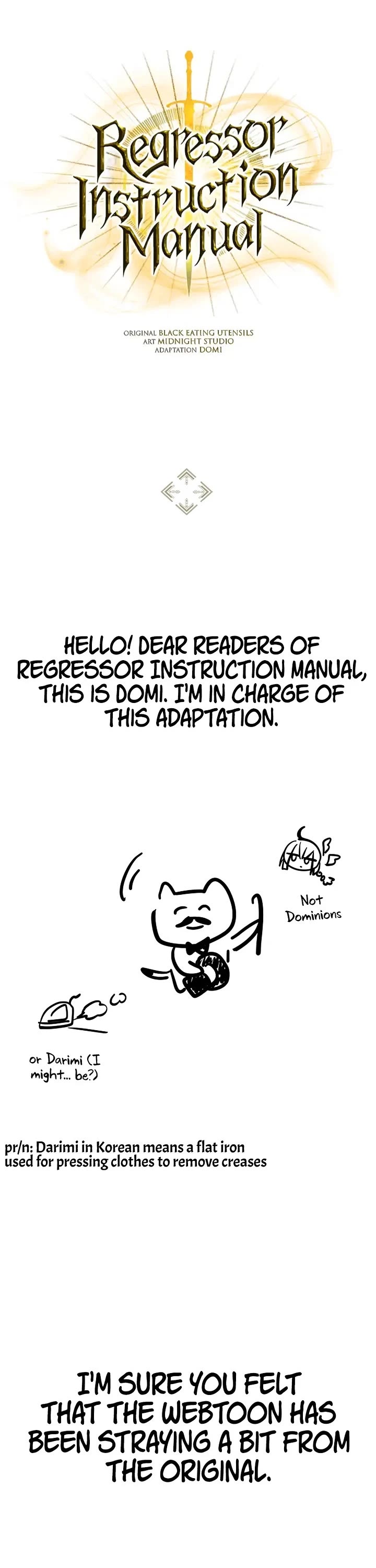Regressor Instruction Manual Chapter 181.5 page 2 - Chapter 181.5