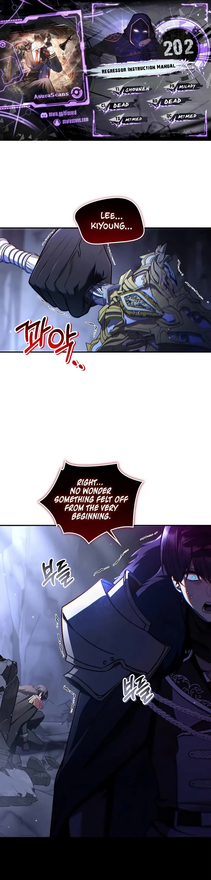 Regressor Instruction Manual Chapter 202 page 1 - Chapter 202