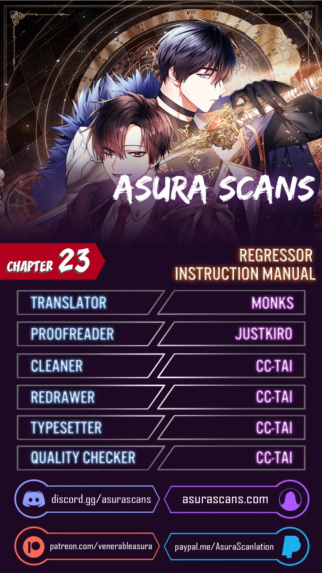 Regressor Instruction Manual Chapter 23 page 1 - Chapter 23