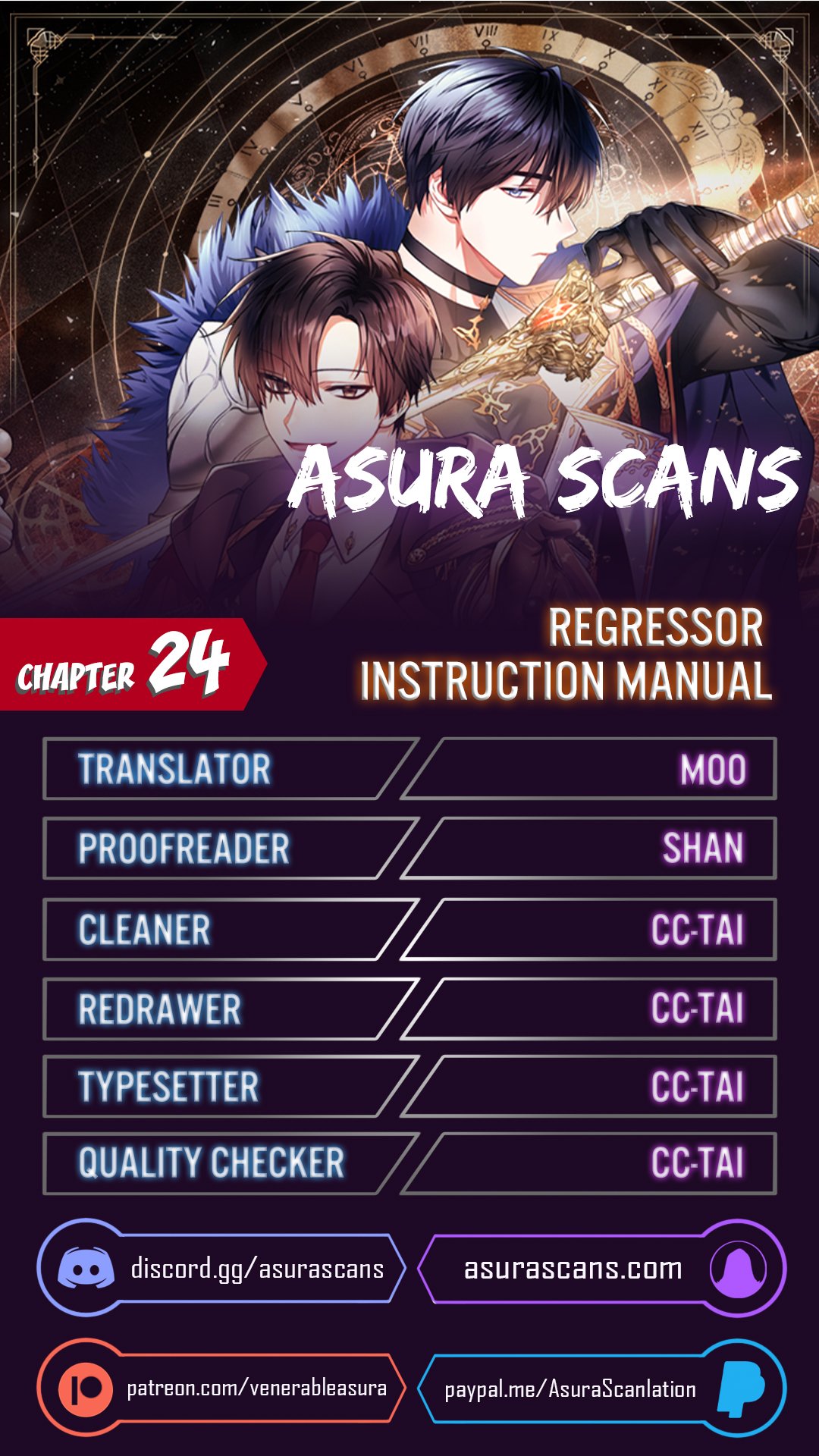 Regressor Instruction Manual Chapter 24 page 1 - Chapter 24