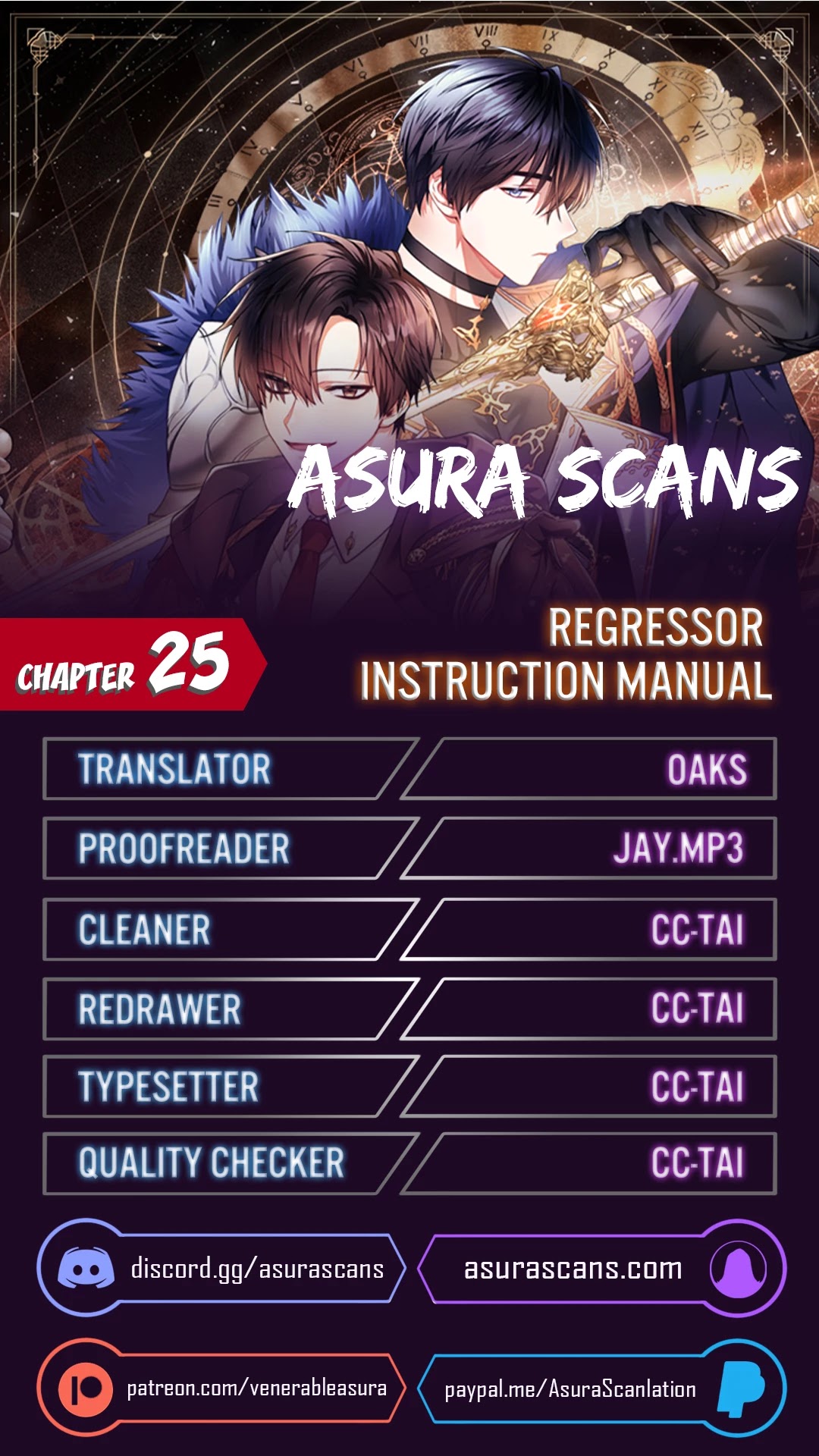 Regressor Instruction Manual Chapter 25 page 1 - Chapter 25