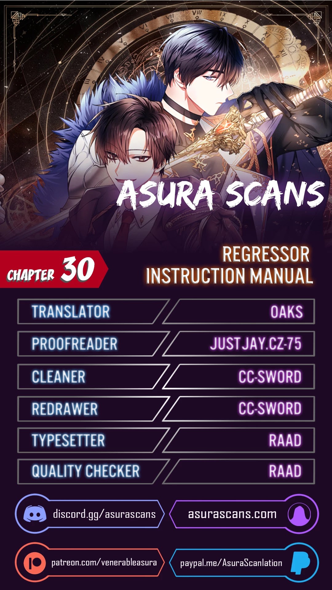 Regressor Instruction Manual Chapter 30 page 1 - Chapter 30