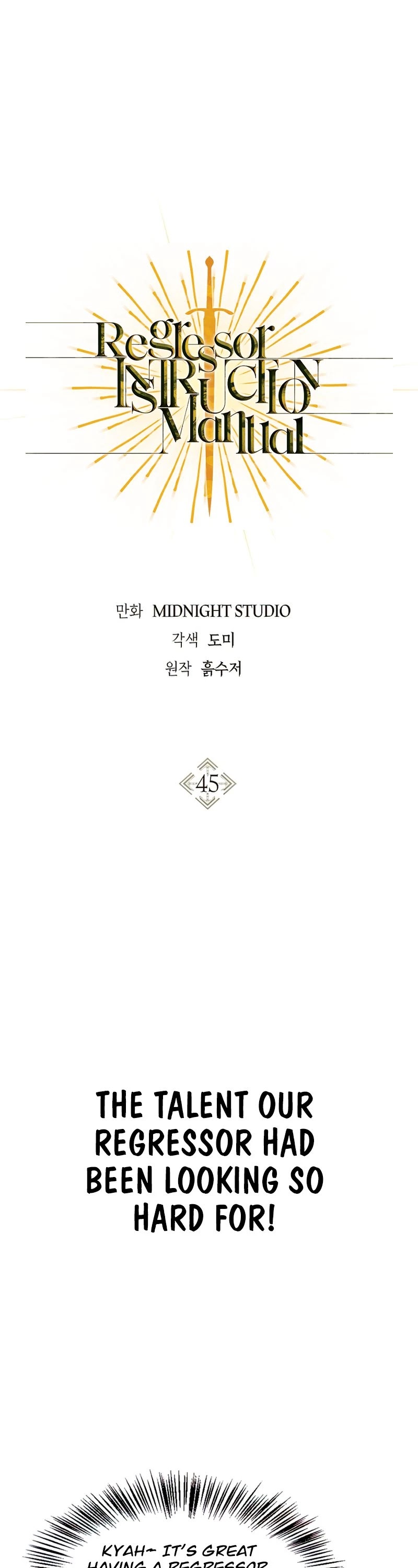 Regressor Instruction Manual Chapter 45 page 2 - Chapter 45