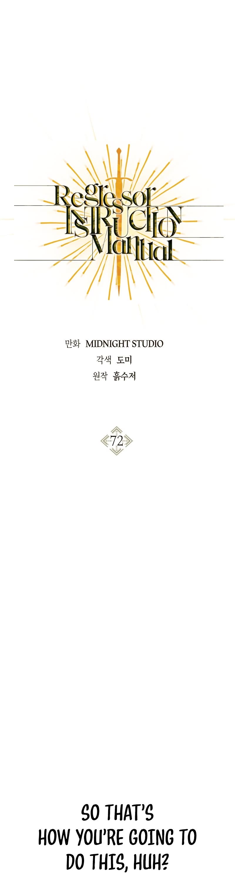 Regressor Instruction Manual Chapter 72 page 2 - Chapter 72
