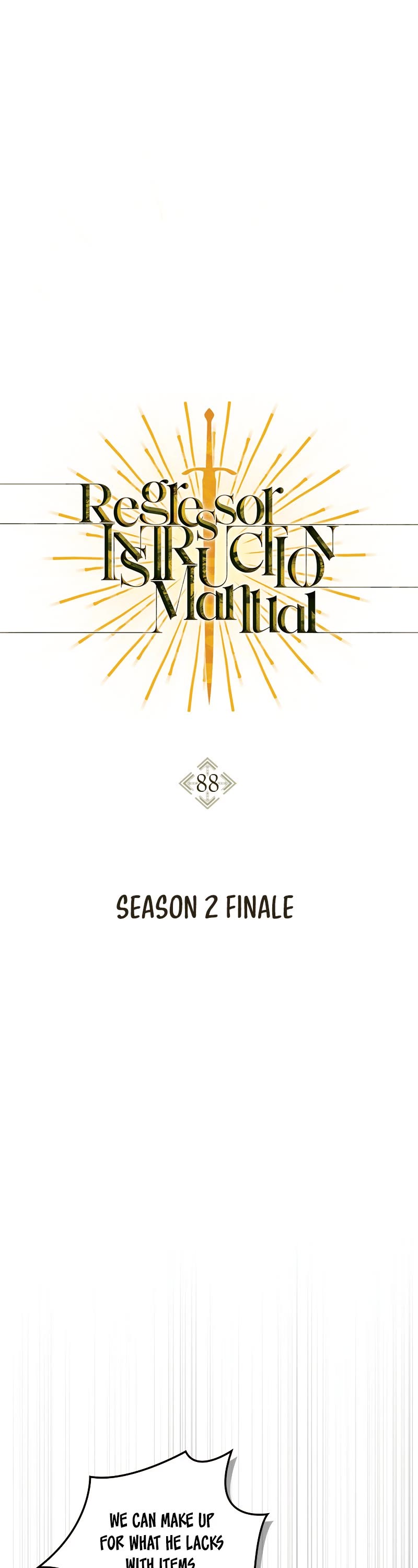 Regressor Instruction Manual Chapter 88 page 2 - Chapter 88: Season 2 Finale