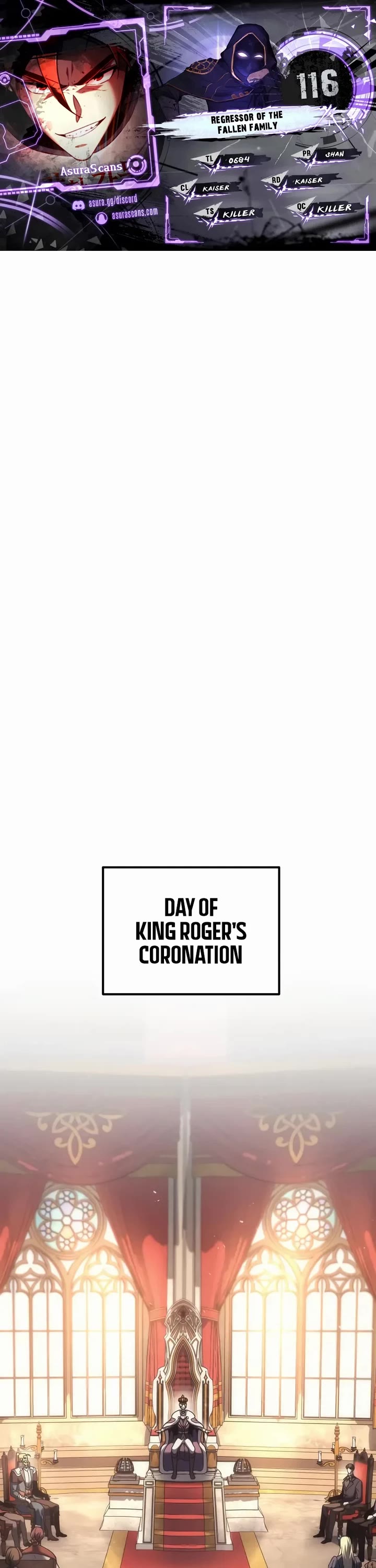 Regressor of the Fallen Family Chapter 116 page 1 - Chapter 116