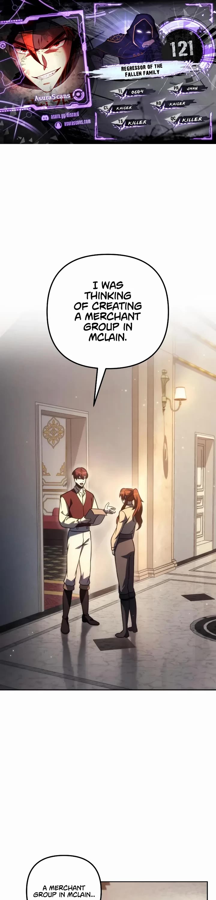 Regressor of the Fallen Family Chapter 121 page 1 - Chapter 121