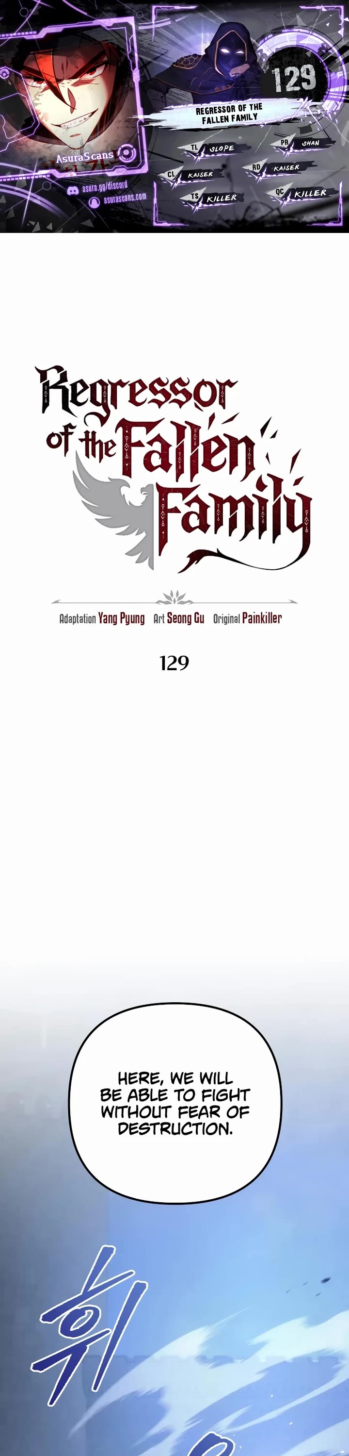 Regressor of the Fallen Family Chapter 129 page 1 - Chapter 129